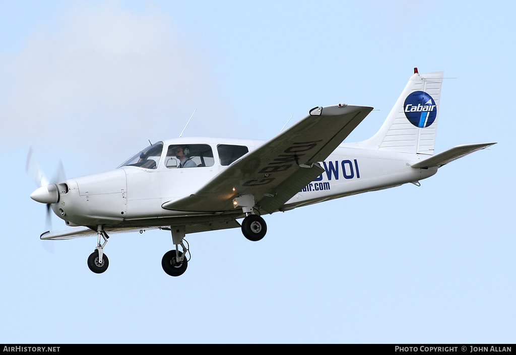 Aircraft Photo of G-BWOI | Piper PA-28-161(Centurion) Cadet | Cabair | AirHistory.net #81206