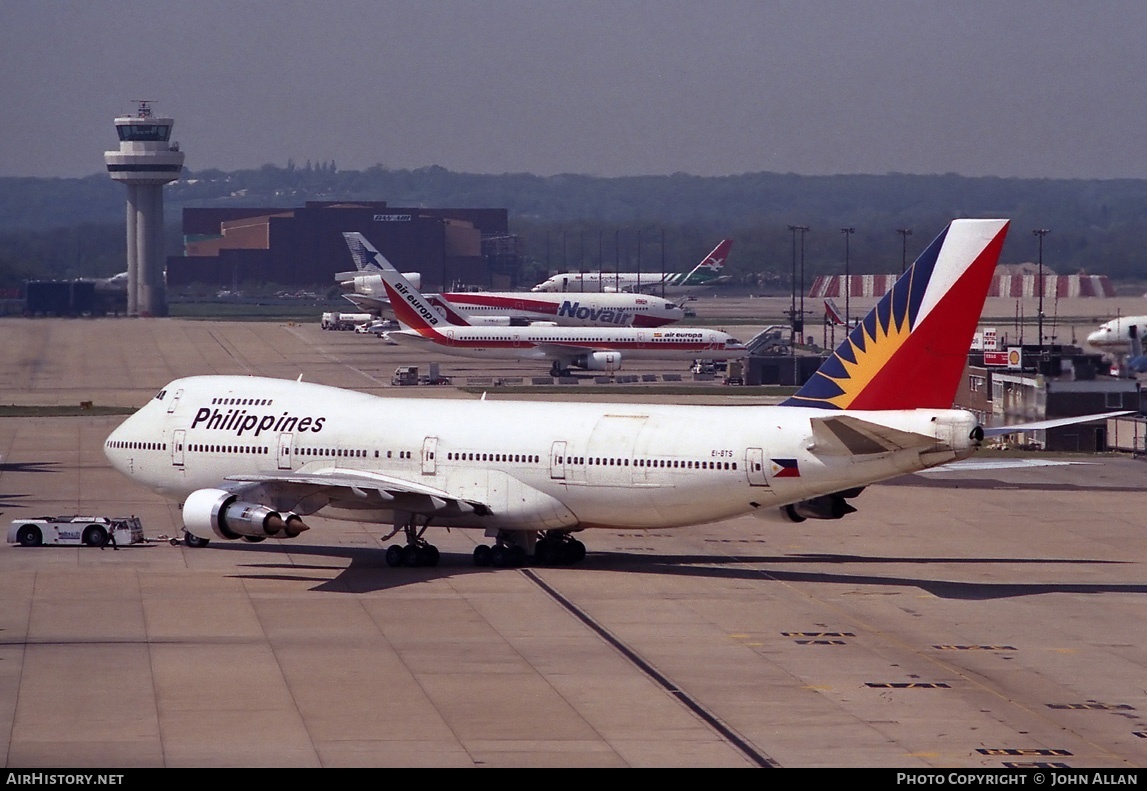 Aircraft Photo of EI-BTS | Boeing 747-283BM | Philippine Airlines | AirHistory.net #81211