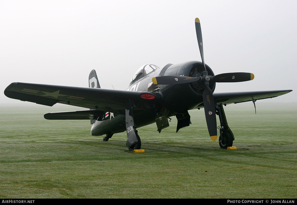 Aircraft Photo of G-RUMM / 121714 | Grumman F8F-2P Bearcat | USA - Navy | AirHistory.net #81217