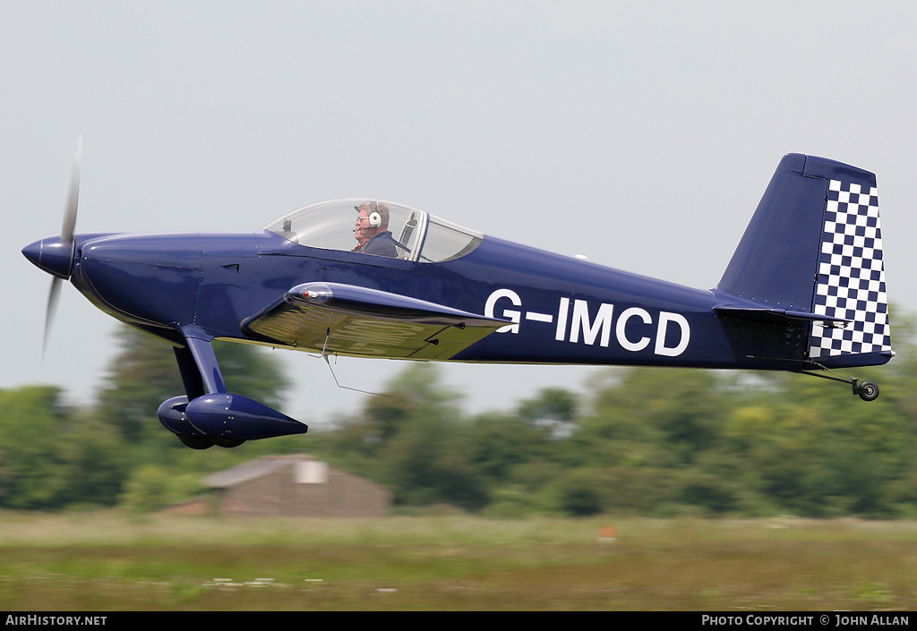 Aircraft Photo of G-IMCD | Van's RV-7 | AirHistory.net #81234