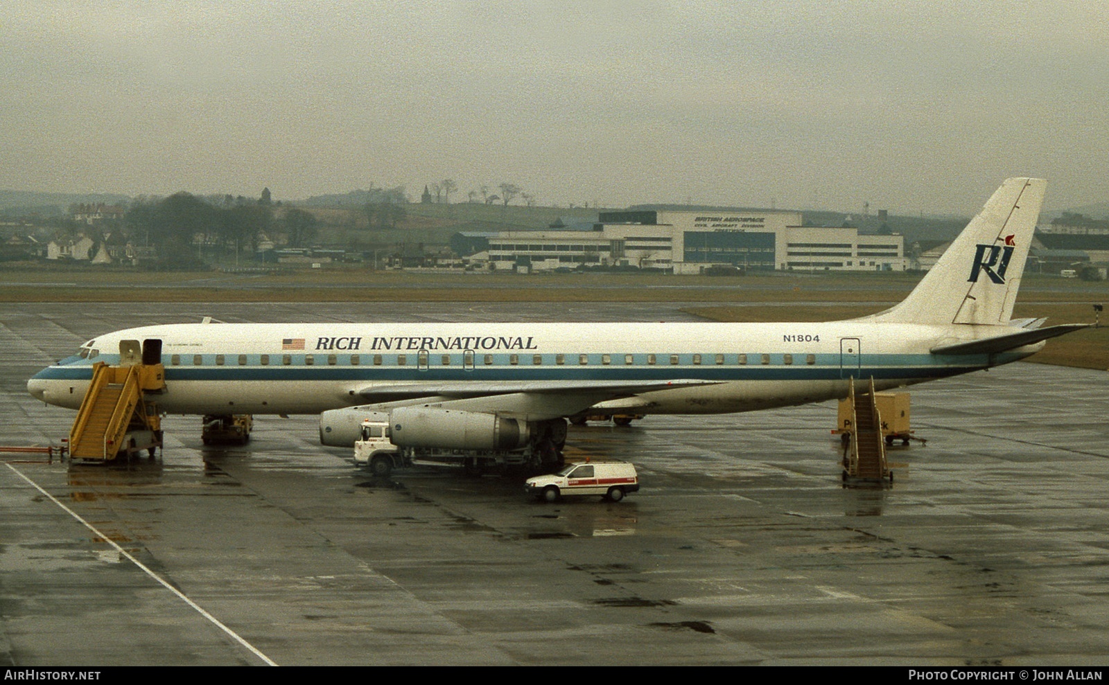 Aircraft Photo of N1804 | McDonnell Douglas DC-8-62 | Rich International Airways | AirHistory.net #81236