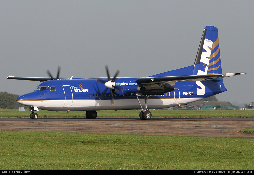 Aircraft Photo of PH-FZG | Fokker 50 | VLM Airlines | AirHistory.net #81244