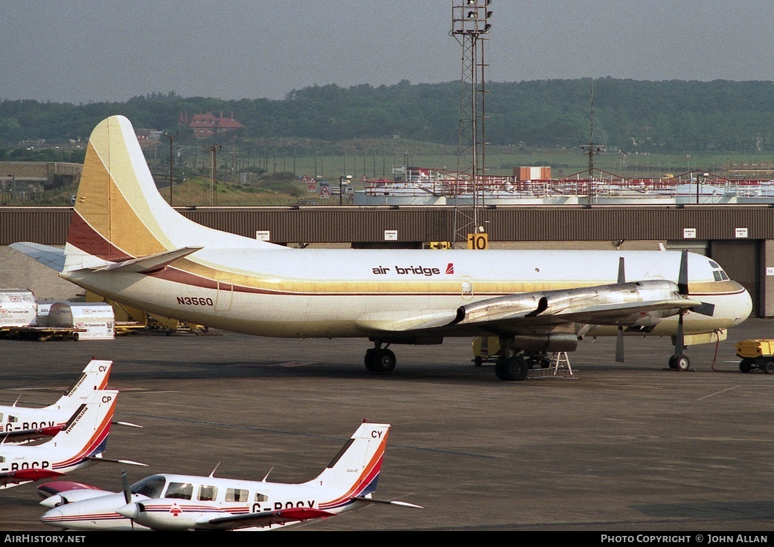 Aircraft Photo of N356Q | Lockheed L-188A(F) Electra | Air Bridge | AirHistory.net #81247