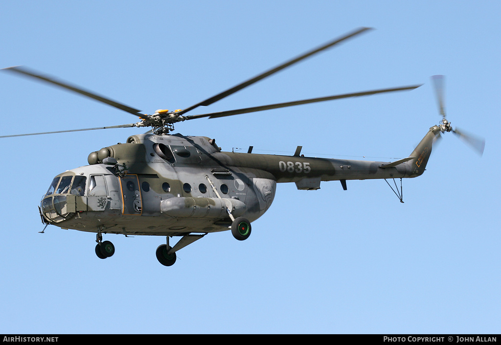 Aircraft Photo of 0835 | Mil Mi-17 | Czechia - Air Force | AirHistory.net #81251