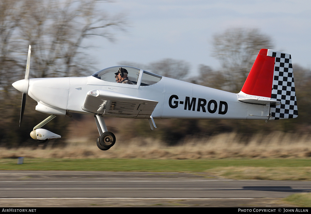 Aircraft Photo of G-MROD | Van's RV-7A | AirHistory.net #81256