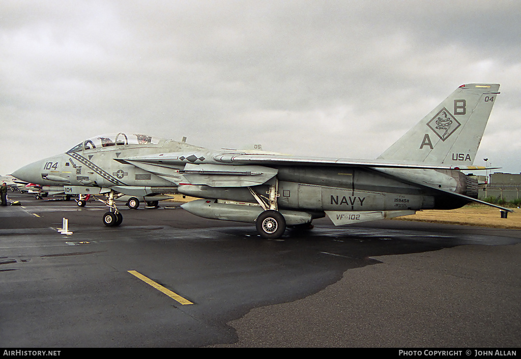 Aircraft Photo of 159458 | Grumman F-14A Tomcat | USA - Navy | AirHistory.net #81258