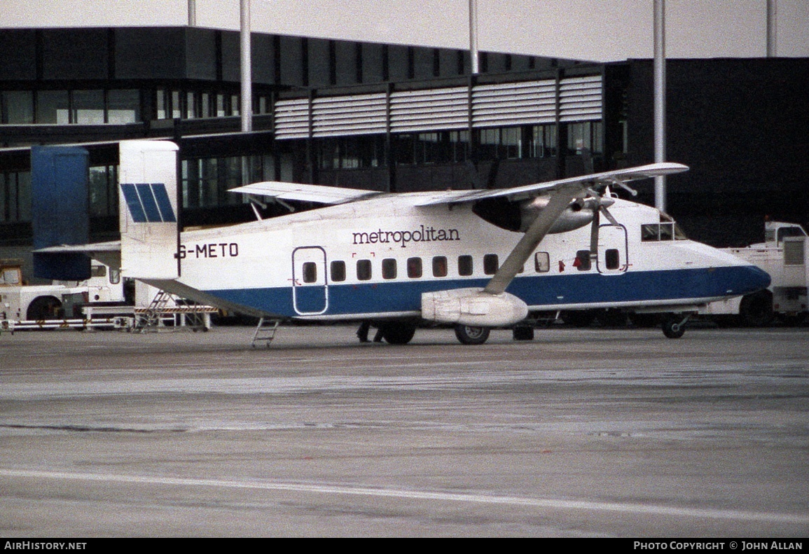 Aircraft Photo of G-METO | Short 330-100 | Metropolitan Airways | AirHistory.net #81259