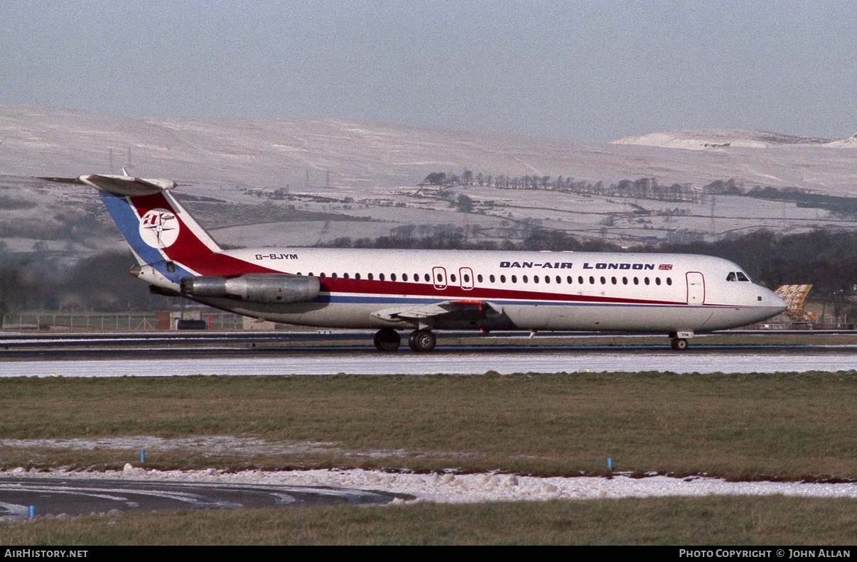 Aircraft Photo of G-BJYM | BAC 111-531FS One-Eleven | Dan-Air London | AirHistory.net #81266