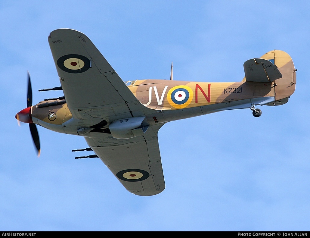 Aircraft Photo of G-HURY / KZ321 | Hawker Hurricane Mk4 | UK - Air Force | AirHistory.net #81268