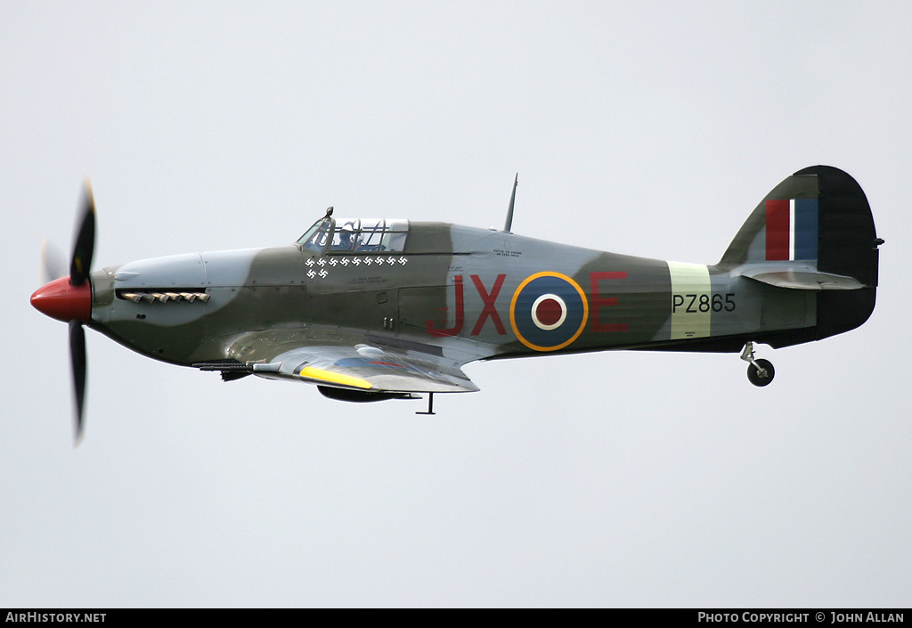 Aircraft Photo of PZ865 | Hawker Hurricane Mk2C | UK - Air Force | AirHistory.net #81292