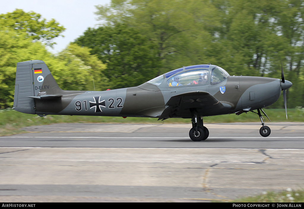 Aircraft Photo of D-ELEV / 9122 | Focke-Wulf FWP-149D | Germany - Air Force | AirHistory.net #81298