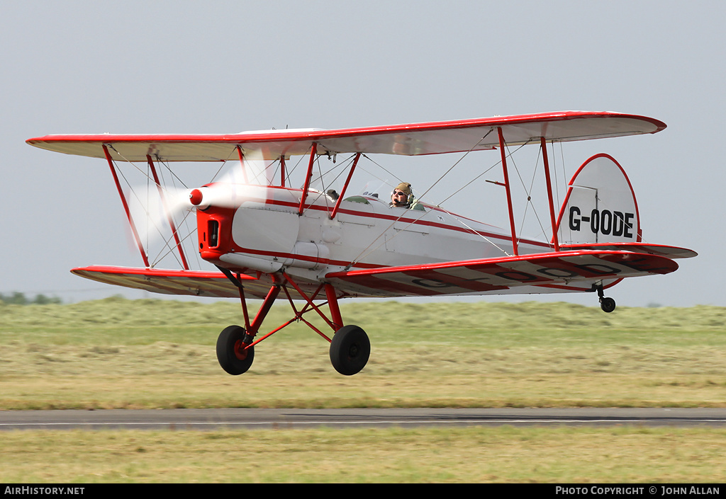 Aircraft Photo of G-OODE | Stampe-Vertongen SV-4C | AirHistory.net #81301