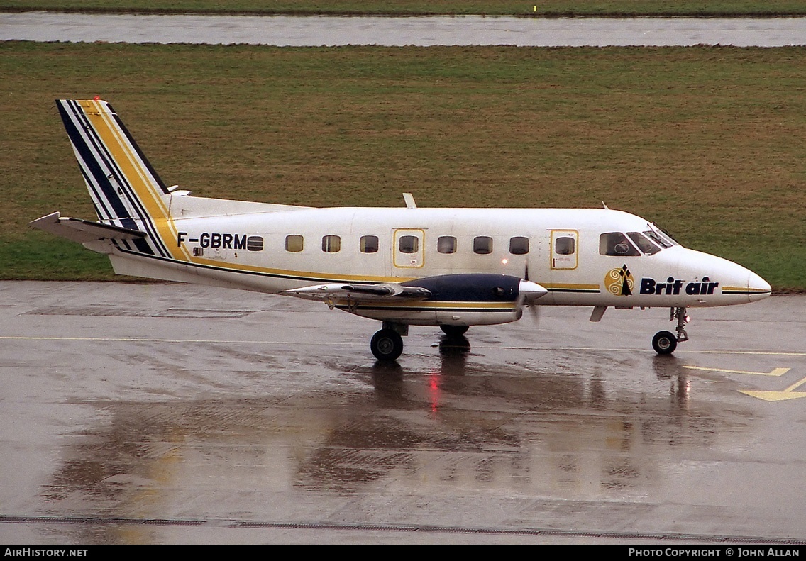 Aircraft Photo of F-GBRM | Embraer EMB-110P2 Bandeirante | Brit Air | AirHistory.net #81302