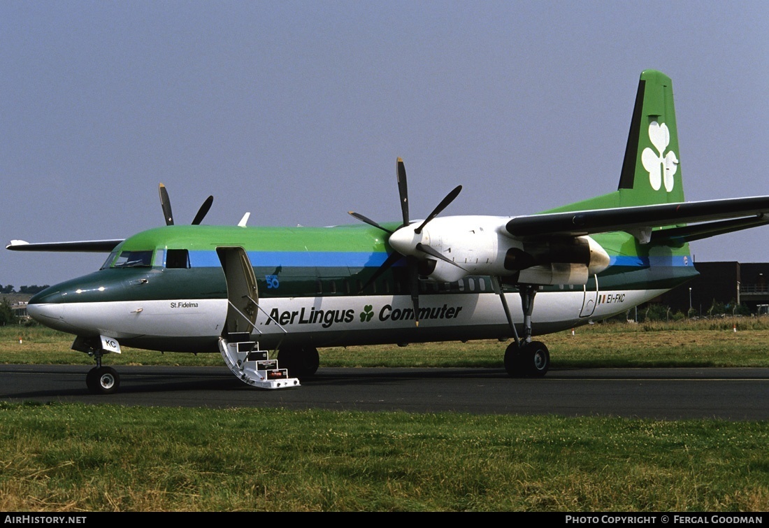 Aircraft Photo of EI-FKC | Fokker 50 | Aer Lingus Commuter | AirHistory.net #81307