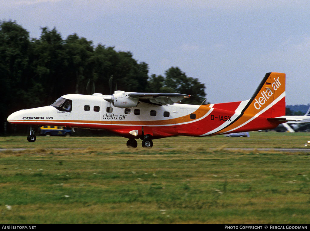 Aircraft Photo of D-IASX | Dornier 228-200 | Delta Air | AirHistory.net #81311