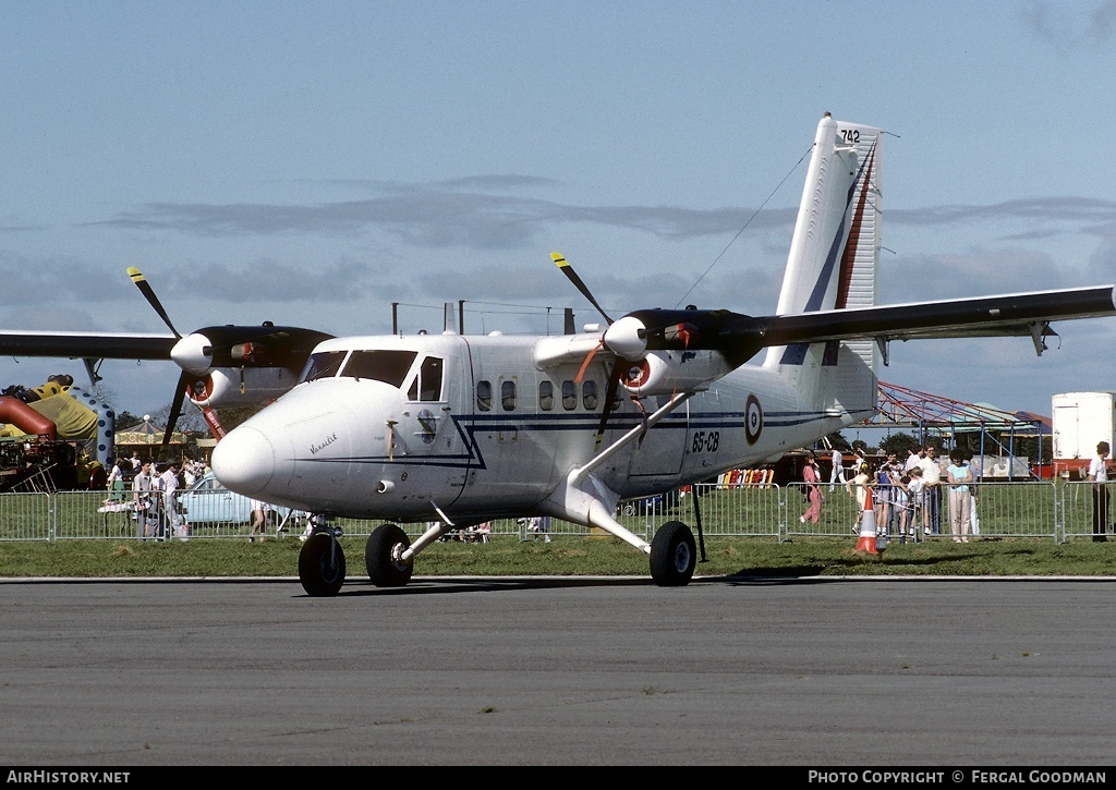 Aircraft Photo of 742 | De Havilland Canada DHC-6-300 Twin Otter | France - Air Force | AirHistory.net #81314