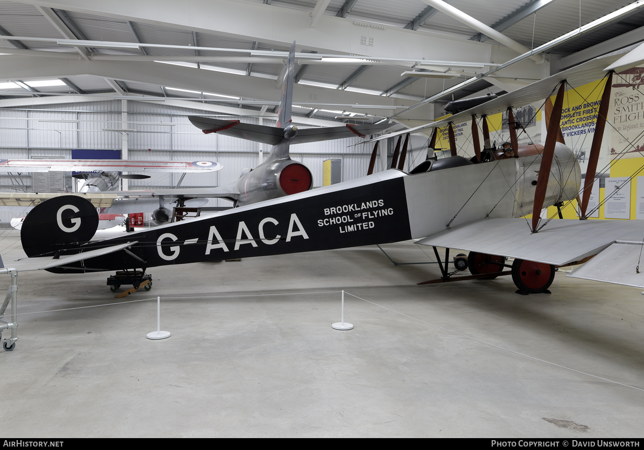 Aircraft Photo of G-AACA | Avro 504K (replica) | Brooklands School of Flying | AirHistory.net #81335