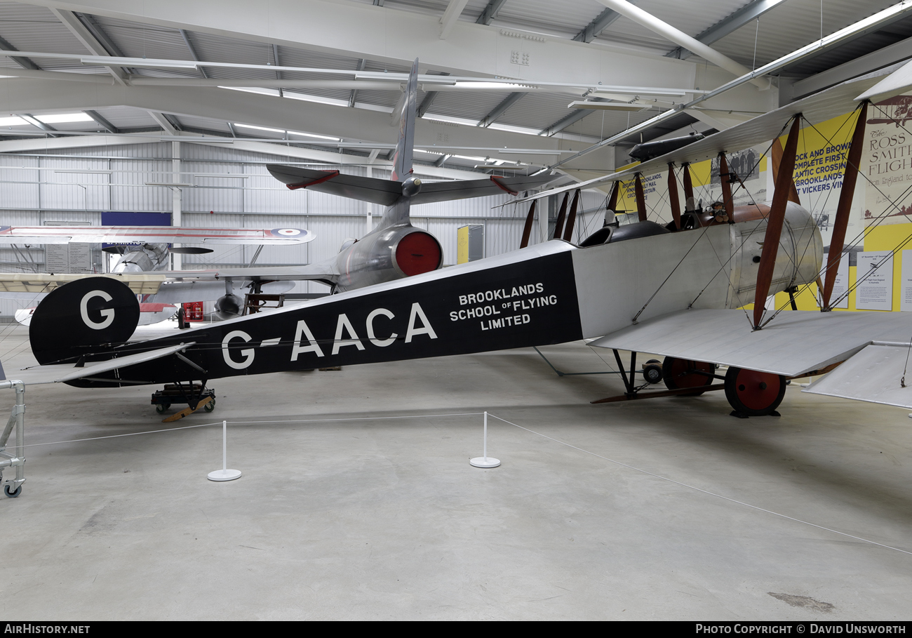 Aircraft Photo of G-AACA | Avro 504K | Brooklands School of Flying | AirHistory.net #81335