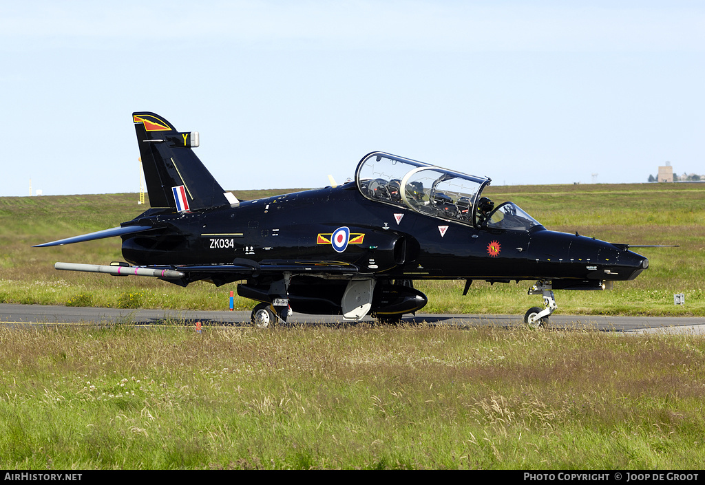 Aircraft Photo of ZK034 | BAE Systems Hawk T.2 | UK - Air Force | AirHistory.net #81338