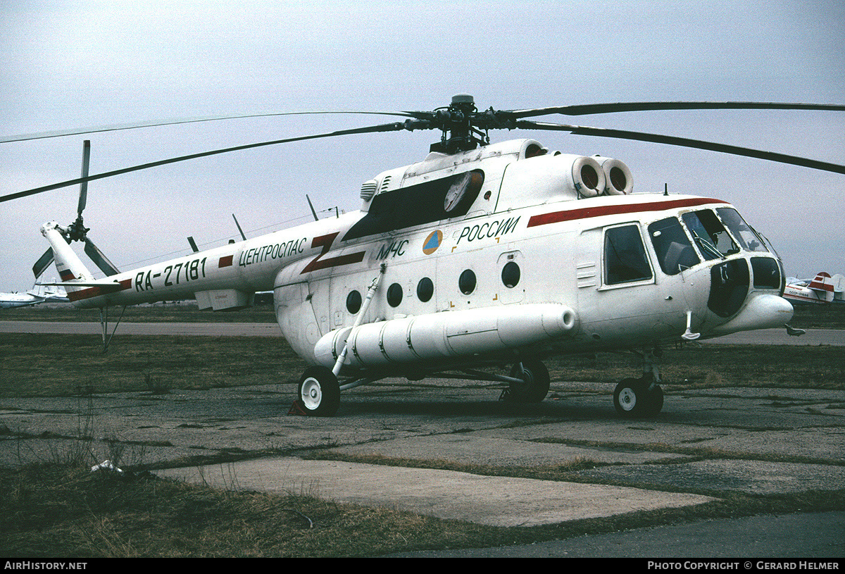 Aircraft Photo of RA-27181 | Mil Mi-8MTV-1 | MChS Rossii - Russia Ministry for Emergency Situations | AirHistory.net #81341