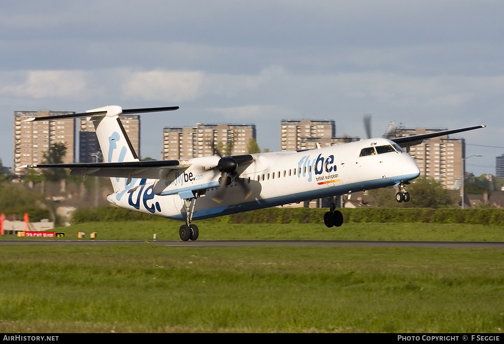 Aircraft Photo of G-JEDW | Bombardier DHC-8-402 Dash 8 | Flybe - British European | AirHistory.net #81358