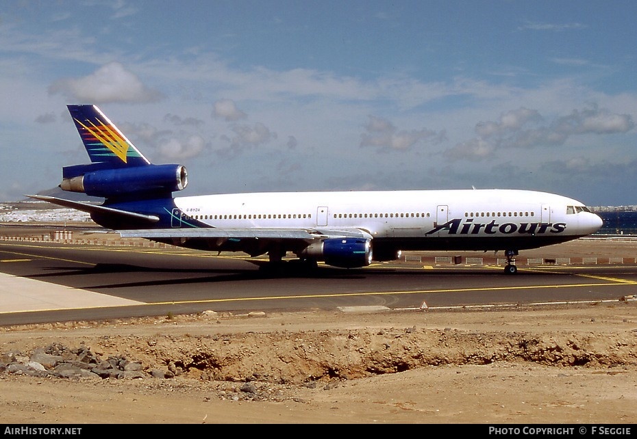 Aircraft Photo of G-BYDA | McDonnell Douglas DC-10-30 | Airtours International | AirHistory.net #81365