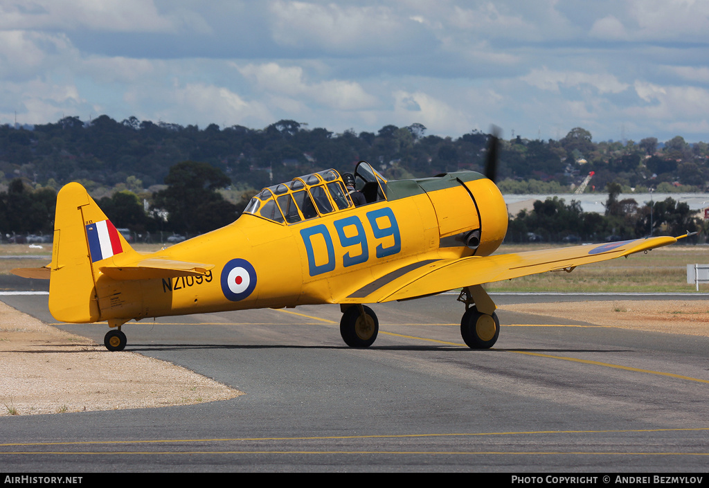 Aircraft Photo of VH-NZX / NZ1099 | North American AT-6D Texan | New Zealand - Air Force | AirHistory.net #81376