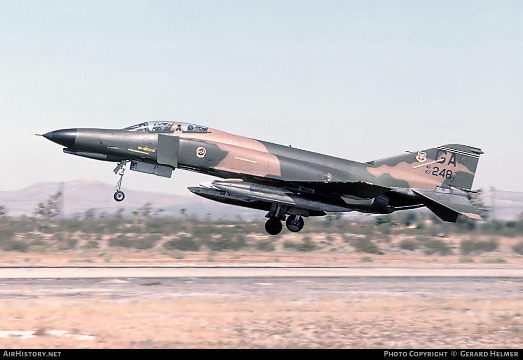 Aircraft Photo of 67-0248 / AF67-248 | McDonnell Douglas F-4E Phantom II | USA - Air Force | AirHistory.net #81395