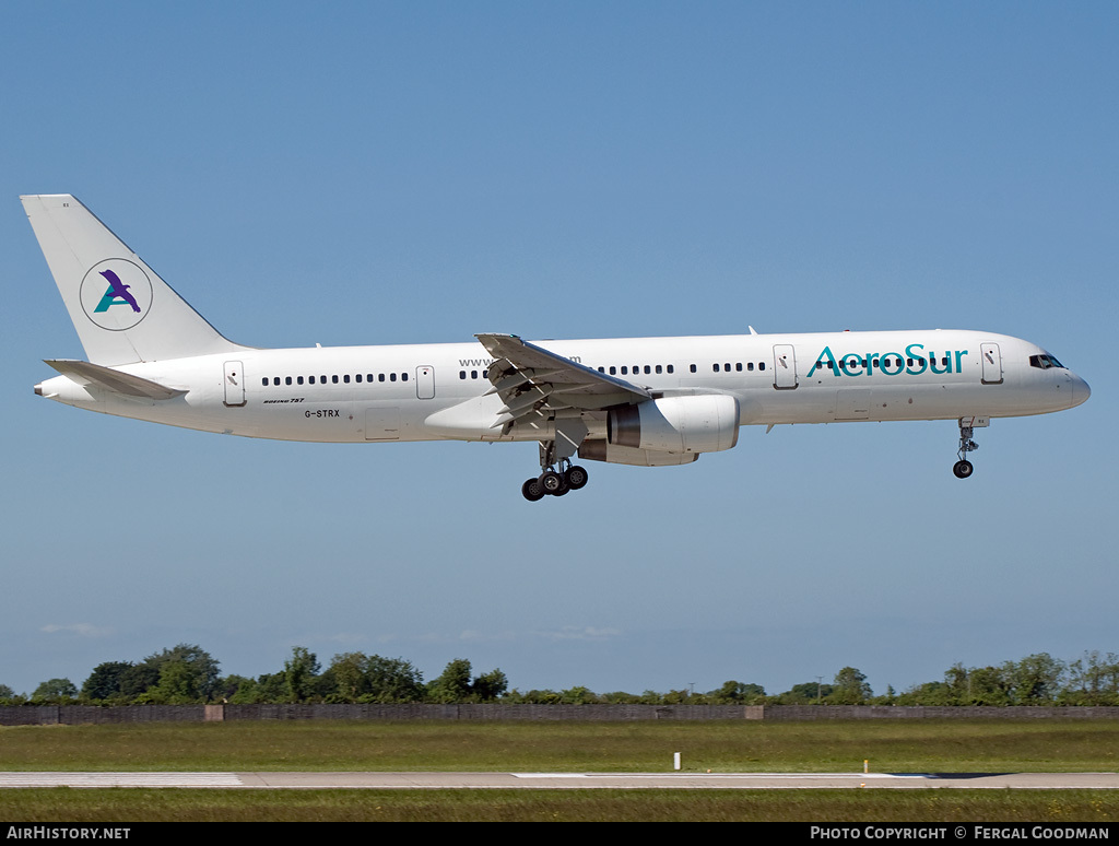 Aircraft Photo of G-STRX | Boeing 757-2Q8 | AeroSur | AirHistory.net #81398