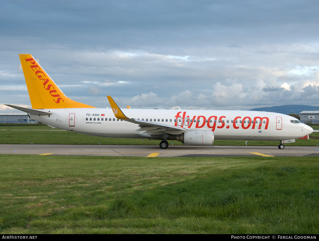 Aircraft Photo of TC-AAO | Boeing 737-86N | Pegasus Airlines | AirHistory.net #81403