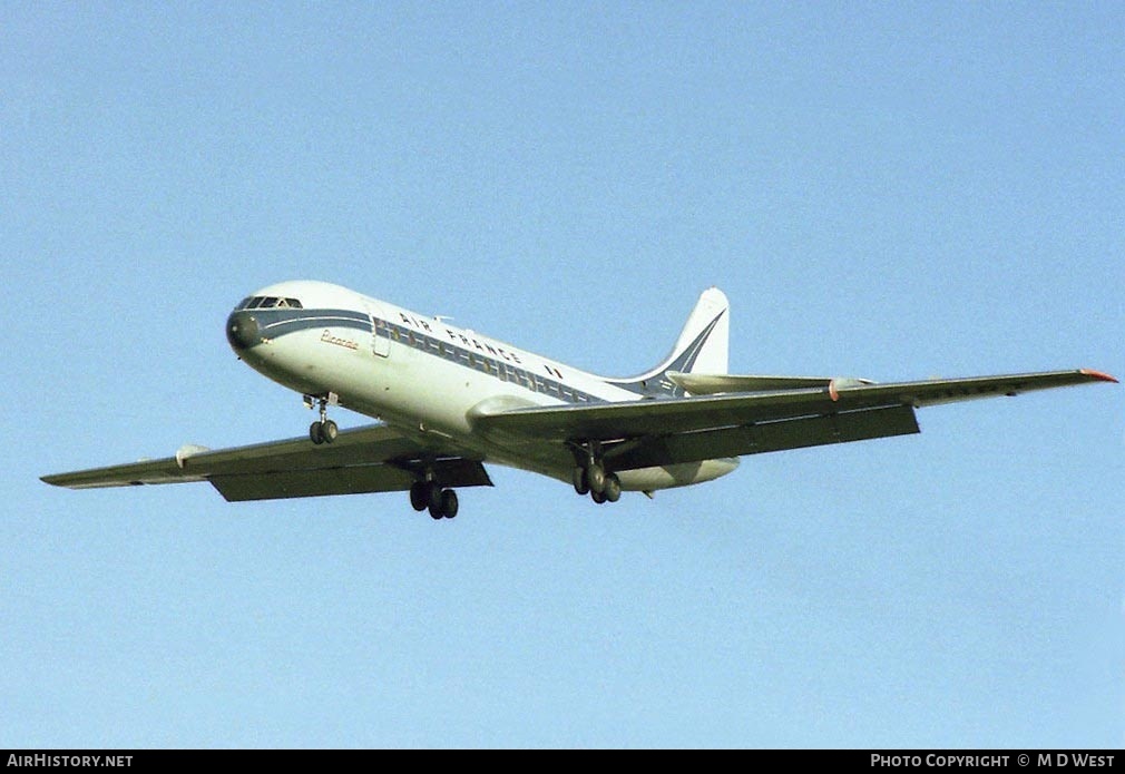 Aircraft Photo of F-BHRT | Sud SE-210 Caravelle III | Air France | AirHistory.net #81429
