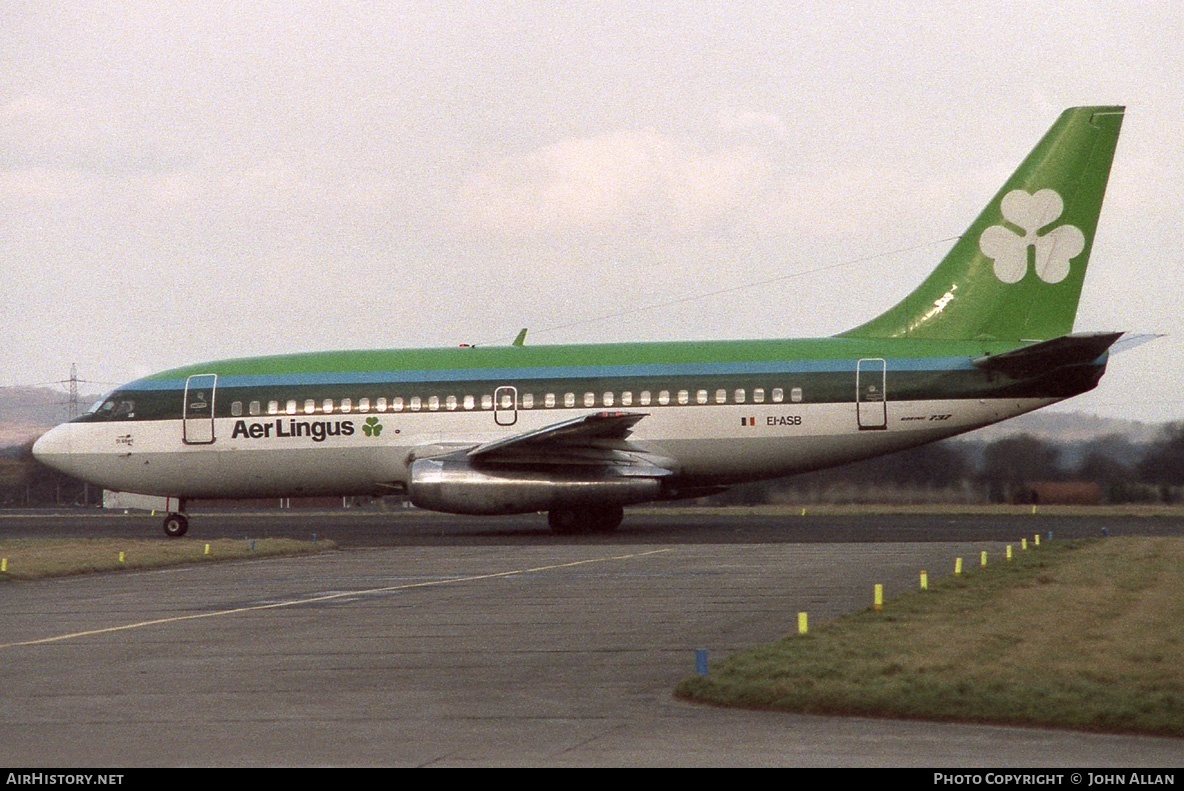 Aircraft Photo of EI-ASB | Boeing 737-248 | Aer Lingus | AirHistory.net #81436