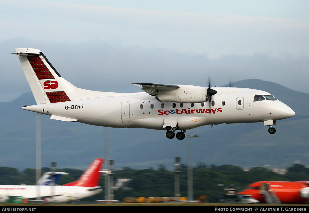 Aircraft Photo of G-BYHG | Dornier 328-110 | Scot Airways | AirHistory.net #81439