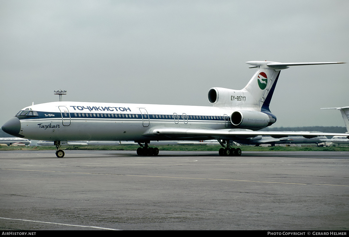 Aircraft Photo of EY-85717 | Tupolev Tu-154M | Tajikistan Airlines | AirHistory.net #81445