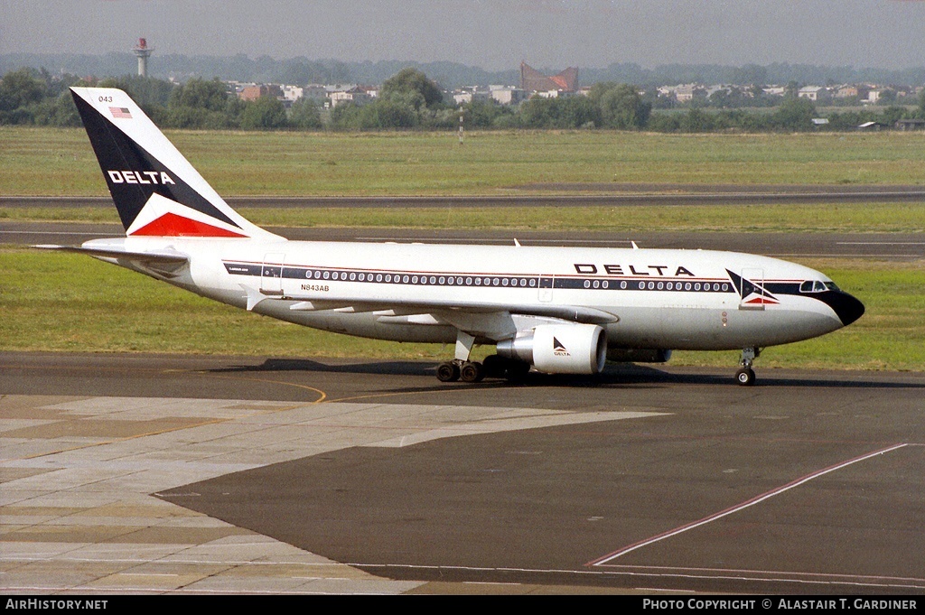 Aircraft Photo of N843AB | Airbus A310-324/ET | Delta Air Lines | AirHistory.net #81448