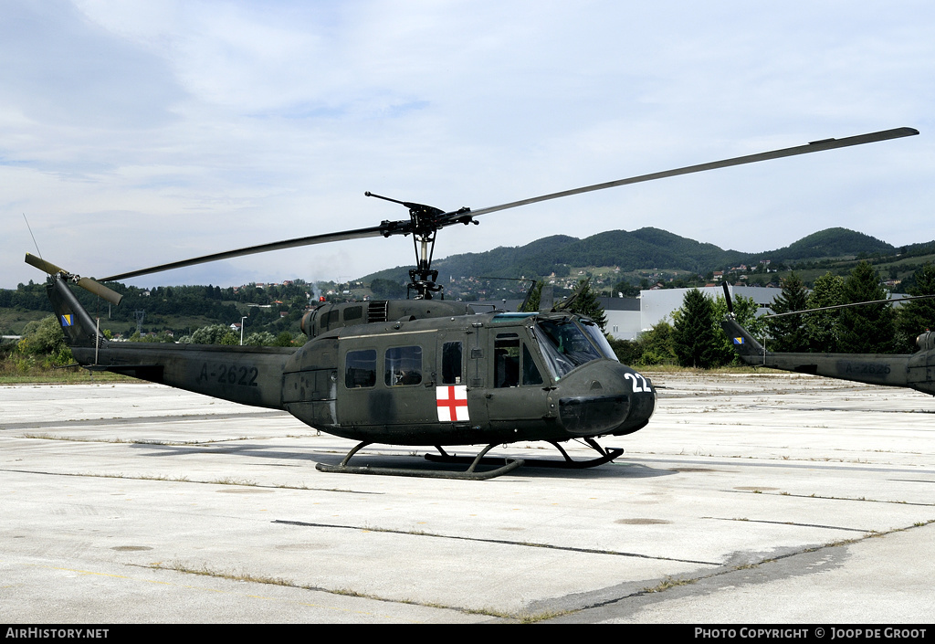 Aircraft Photo of A-2622 | Bell UH-1H Iroquois | Bosnia and Herzegovina - Air Force | AirHistory.net #81451