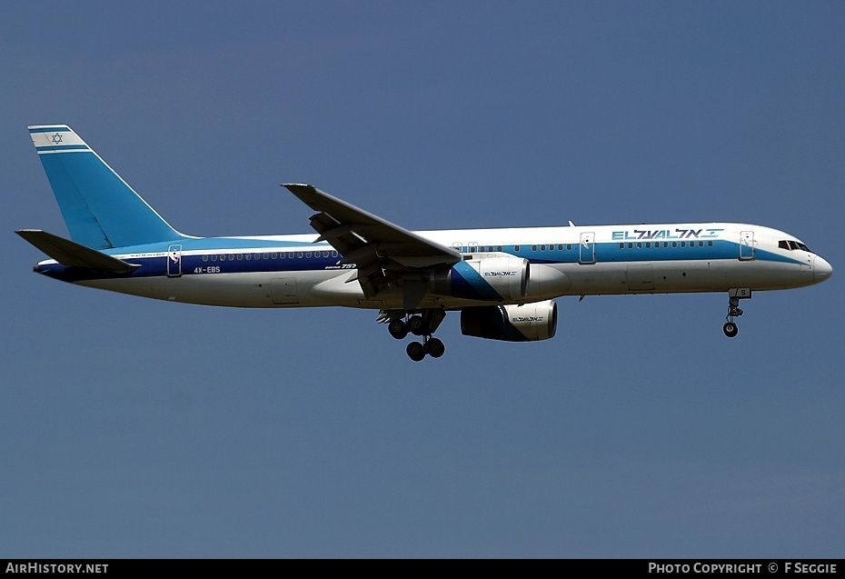 Aircraft Photo of 4X-EBS | Boeing 757-258 | El Al Israel Airlines | AirHistory.net #81457
