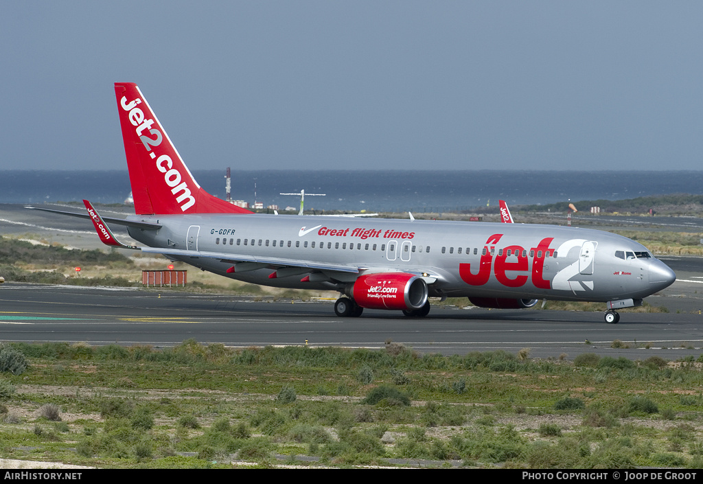 Aircraft Photo of G-GDFR | Boeing 737-8Z9 | Jet2 | AirHistory.net #81458