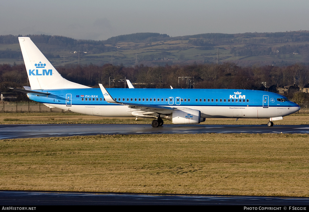 Aircraft Photo of PH-BXH | Boeing 737-8K2 | KLM - Royal Dutch Airlines | AirHistory.net #81465