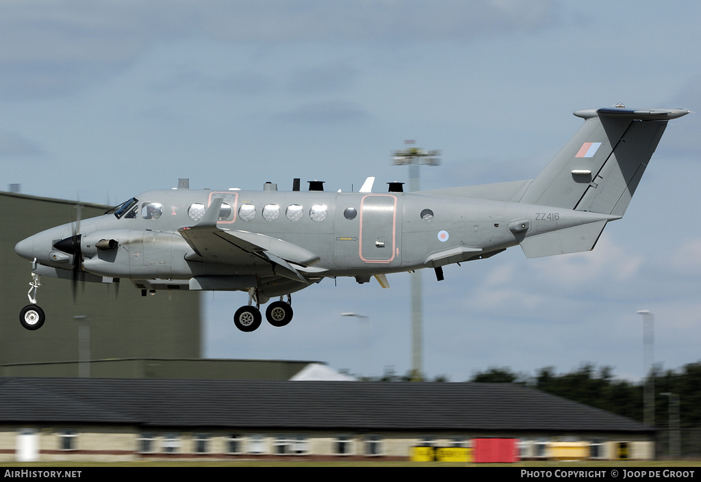 Aircraft Photo of ZZ416 | Hawker Beechcraft 350CER Shadow R1 (300C) | UK - Air Force | AirHistory.net #81470