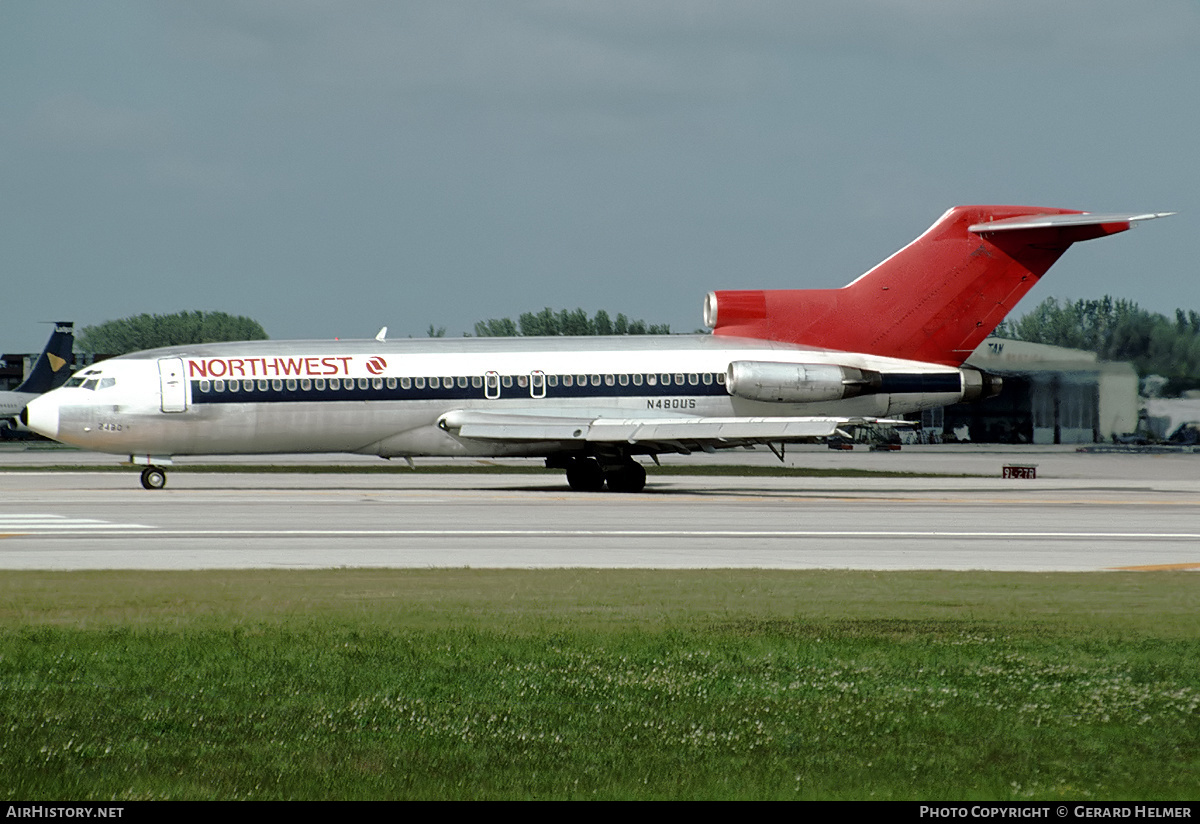 Aircraft Photo of N480US | Boeing 727-51 | Northwest Airlines | AirHistory.net #81485