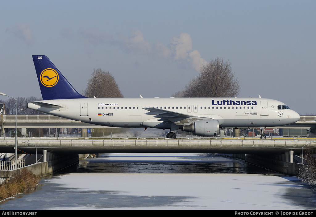 Aircraft Photo of D-AIQS | Airbus A320-211 | Lufthansa | AirHistory.net #81490
