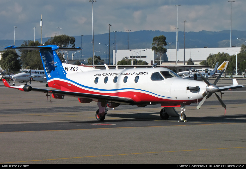 Aircraft Photo of VH-FGS | Pilatus PC-12/45 | Royal Flying Doctor Service - RFDS | AirHistory.net #81498