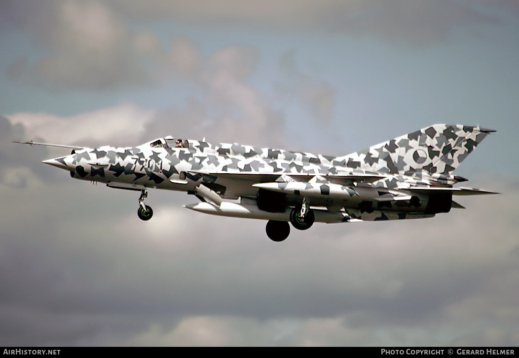 Aircraft Photo of 7701 | Mikoyan-Gurevich MiG-21MF | Czechia - Air Force | AirHistory.net #81508