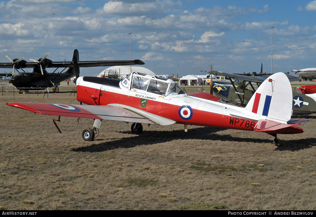 Aircraft Photo of VH-CPI / WP786 | De Havilland DHC-1 Chipmunk Mk22 | UK - Air Force | AirHistory.net #81518