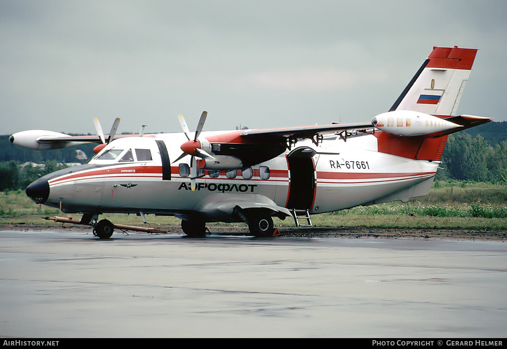 Aircraft Photo of RA-67661 | Let L-410UVP-E Turbolet | Aeroflot | AirHistory.net #81532