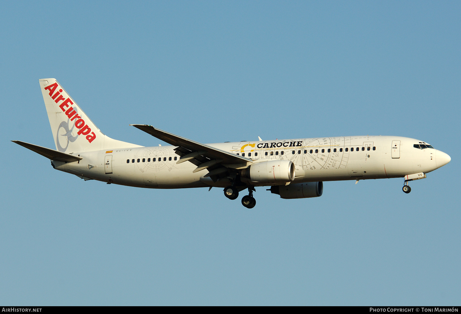 Aircraft Photo of EC-IVV | Boeing 737-883 | Air Europa | AirHistory.net #81550