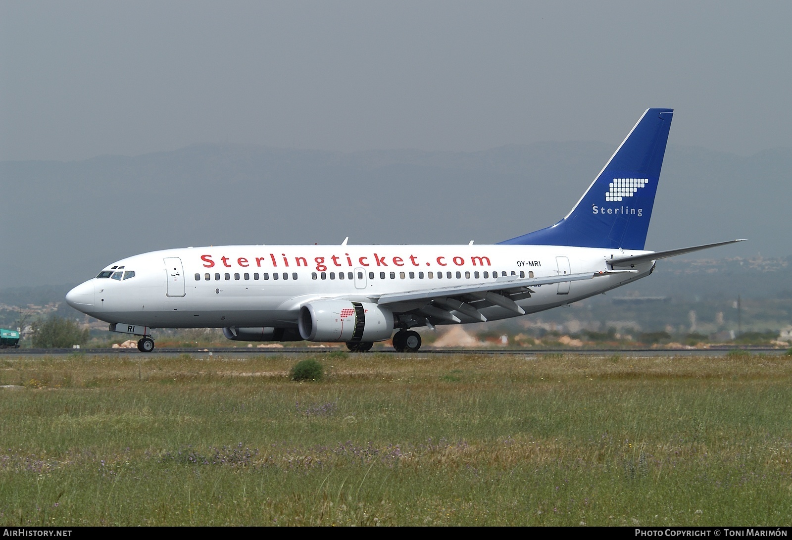 Aircraft Photo of OY-MRI | Boeing 737-7L9 | Sterling European Airlines | AirHistory.net #81556