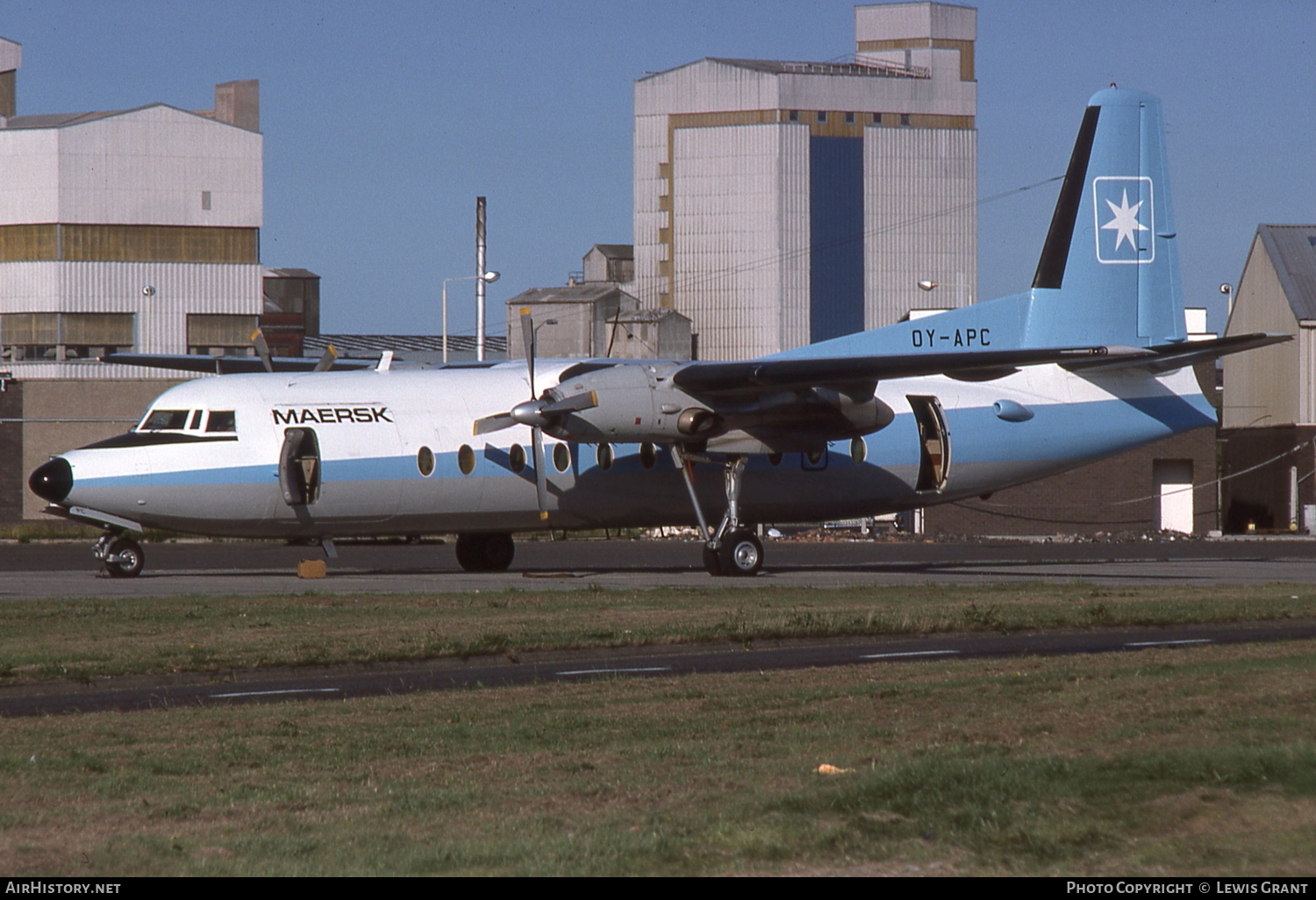 Aircraft Photo of OY-APC | Fokker F27-500 Friendship | Maersk Air | AirHistory.net #81568