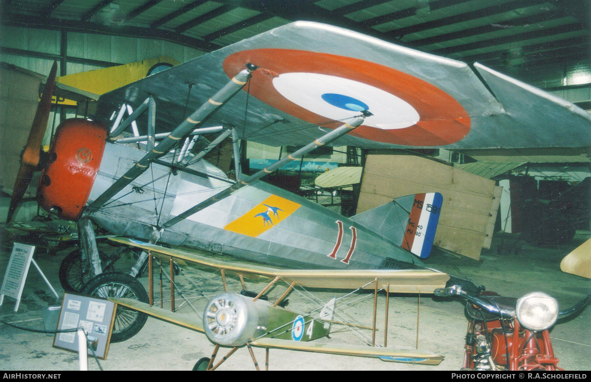 Aircraft Photo of N1379M / MS1591 | Morane-Saulnier AI | France - Air Force | AirHistory.net #81584